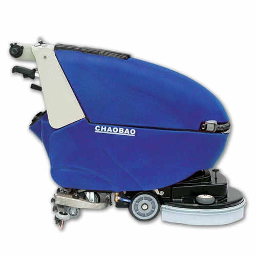 清洗工程電線式自動洗地吸干機(jī)